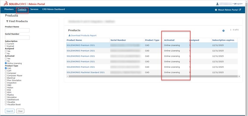 SOLIDWORKS-AdminPortal